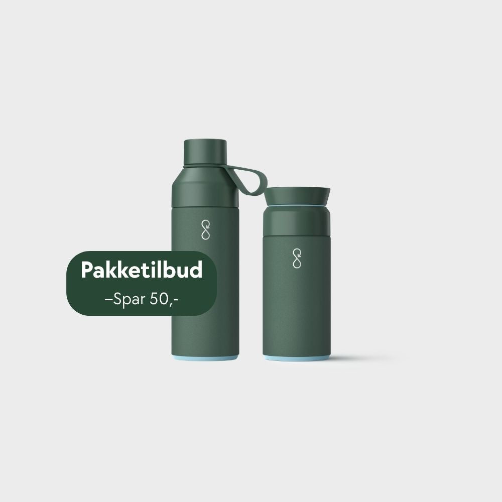 Ocean Bottle pakke, Original 500 ml og Brew