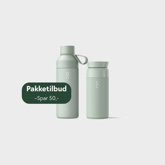 Ocean Bottle pakke, Original 500 ml og Brew