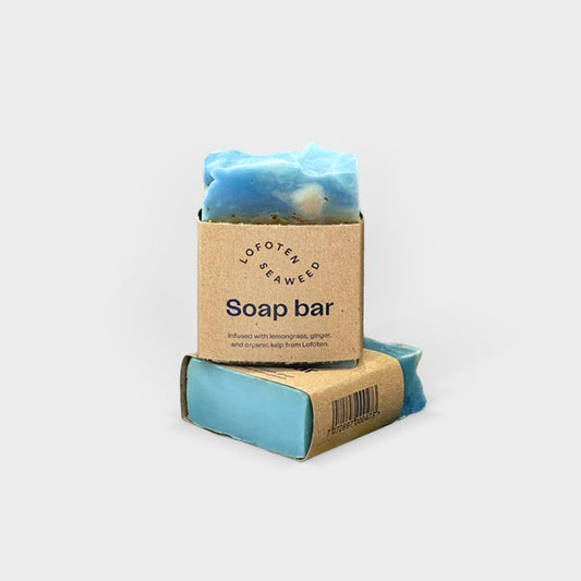 Såpestykke med tang fra Lofoten