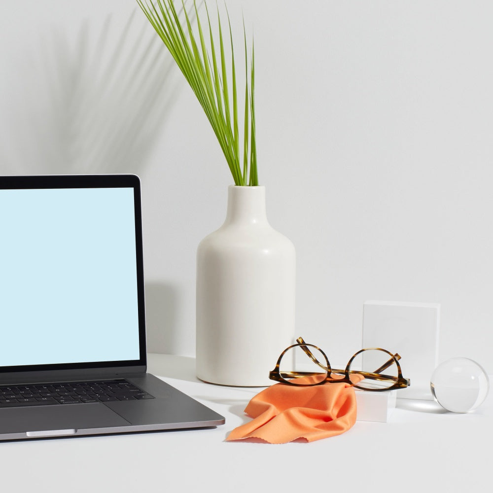 Brilleklut av høy mikrofiberkvalitet