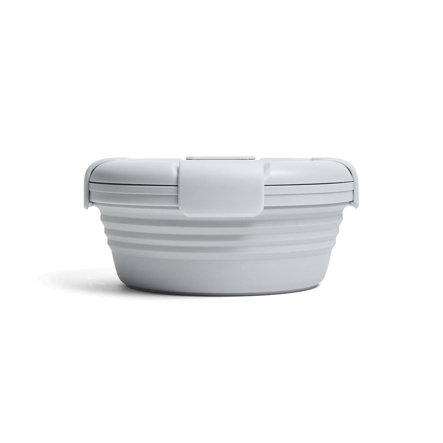 Stojo Bowl gjenbruksbolle i silikon, 1065 ml, i fargen Cashemere, grå, fra LessTrash.