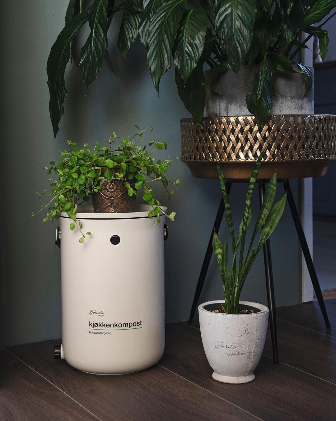 Bokashi Loop har vinnet Red Dot Design Award for produktdesign. Foto: Bokashi Norge.