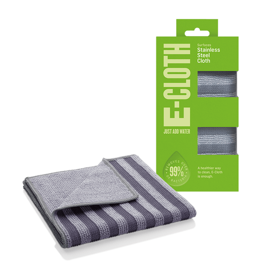 E-cloth sin klut for rustfritt stål fjerner fett og fingermerker lekende lett