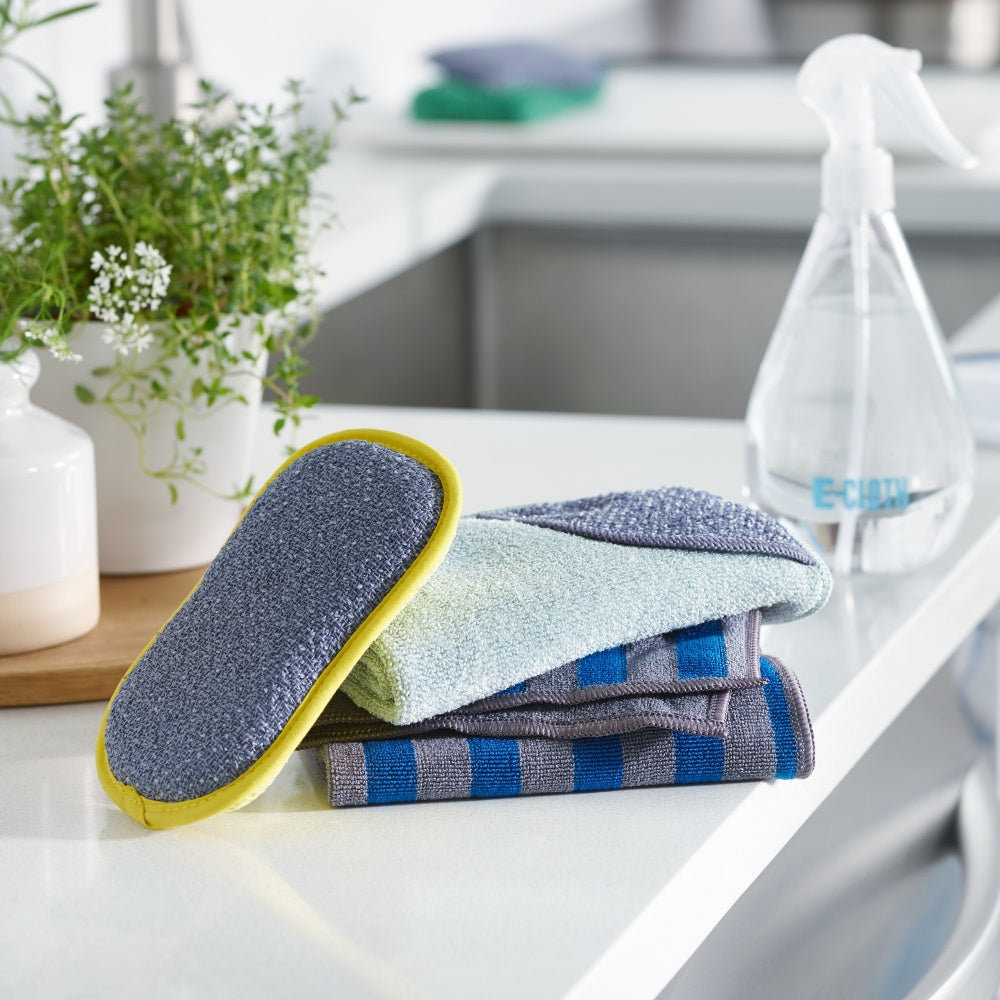 Oppvasksvamp med skrubbeside fra E-cloth