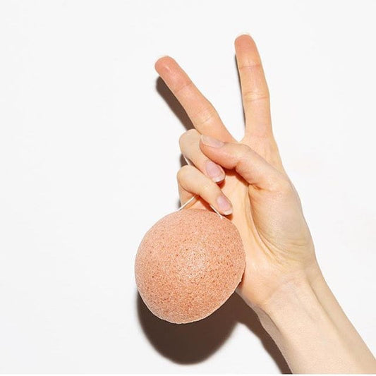 Rensende Konjac ansiktssvamp French Pink Clay