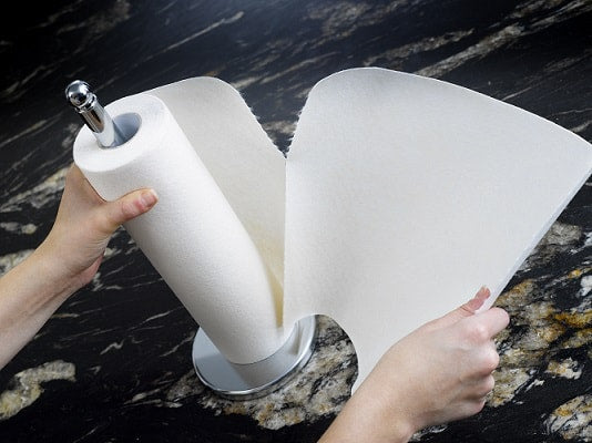 Babustørket fra Ecoegg loer ikke og absorberer 10 ganger så mye som vanlig tørkepapir