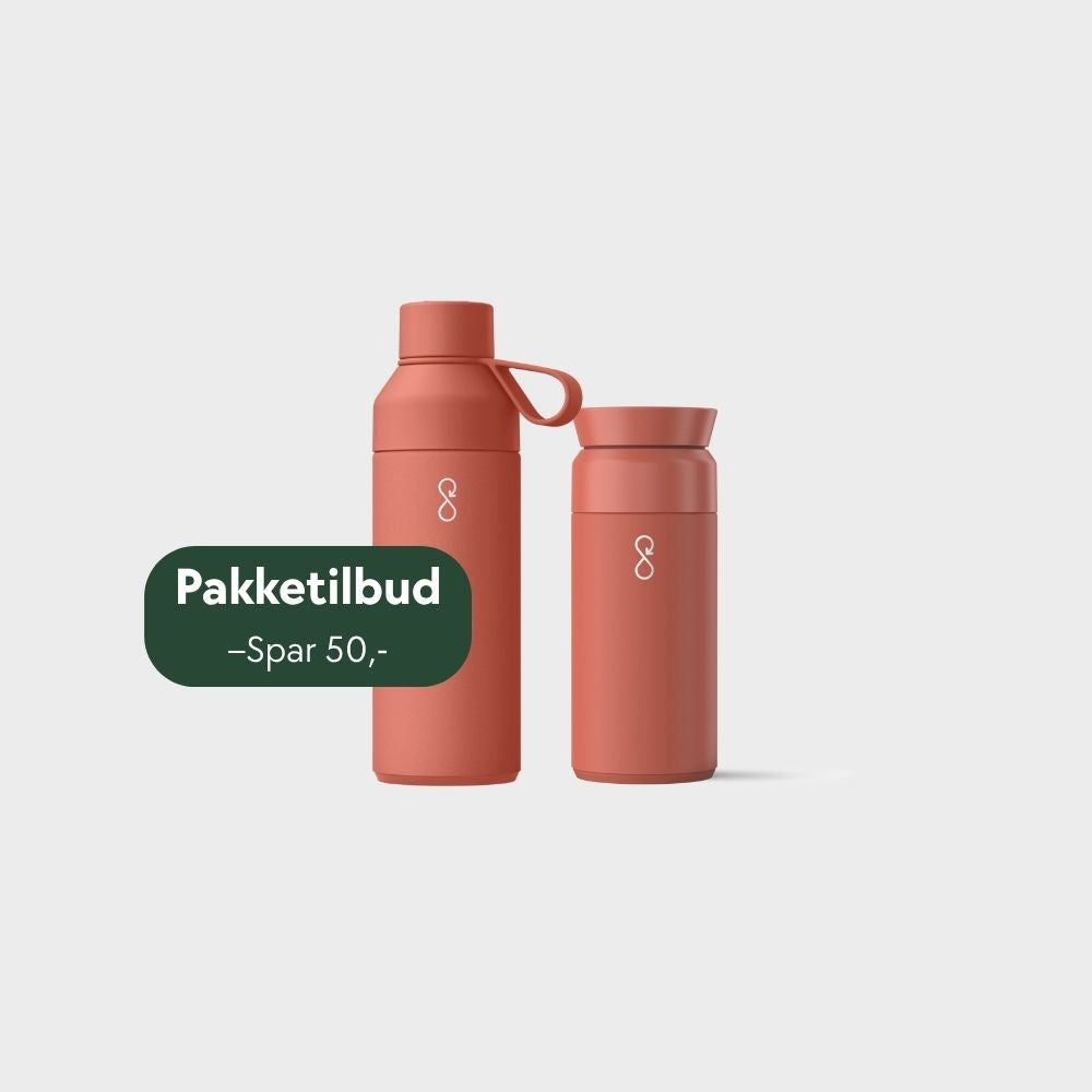 Ocean Bottle pakke, Original 500 ml og Brew