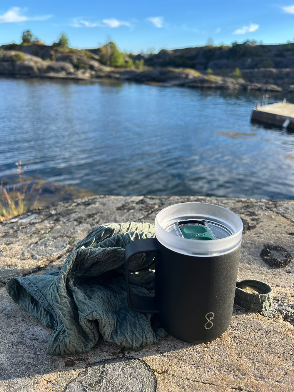 Ocean Bottle Travel Mug er super på tur