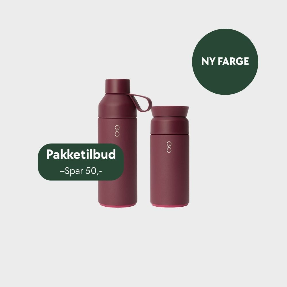 Ocean Bottle pakke, Original 500 ml og Brew