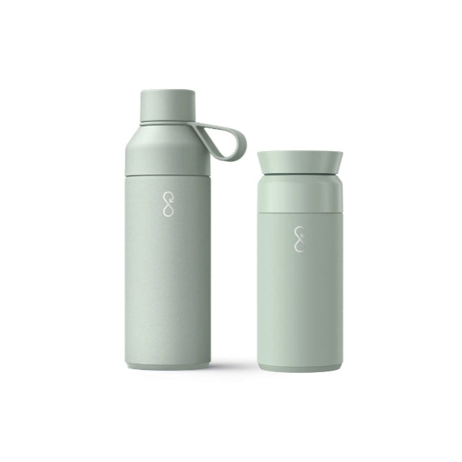 Ocean Bottle pakke, Original 500 ml og Brew (Shale Green)