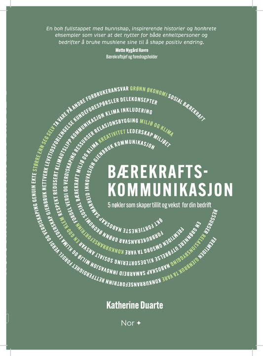 Bærekrafts-kommunikasjon (2024) av Katherine Duarte