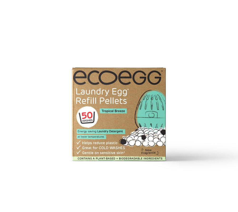 Ecoegg refill til vaskeegg Tropical Breeze, gir 50 klesvask.