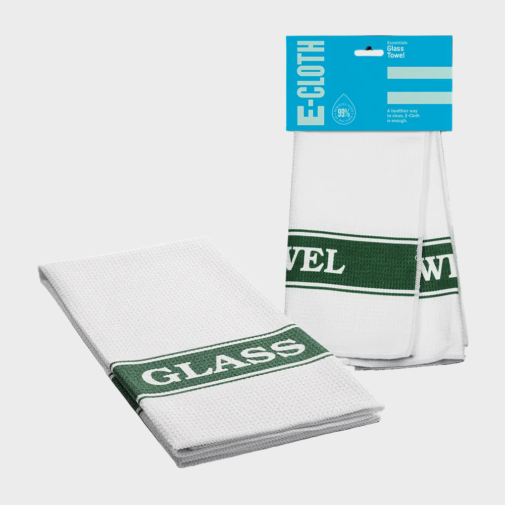 kjøkkenklut for glass ecloth lesstrash