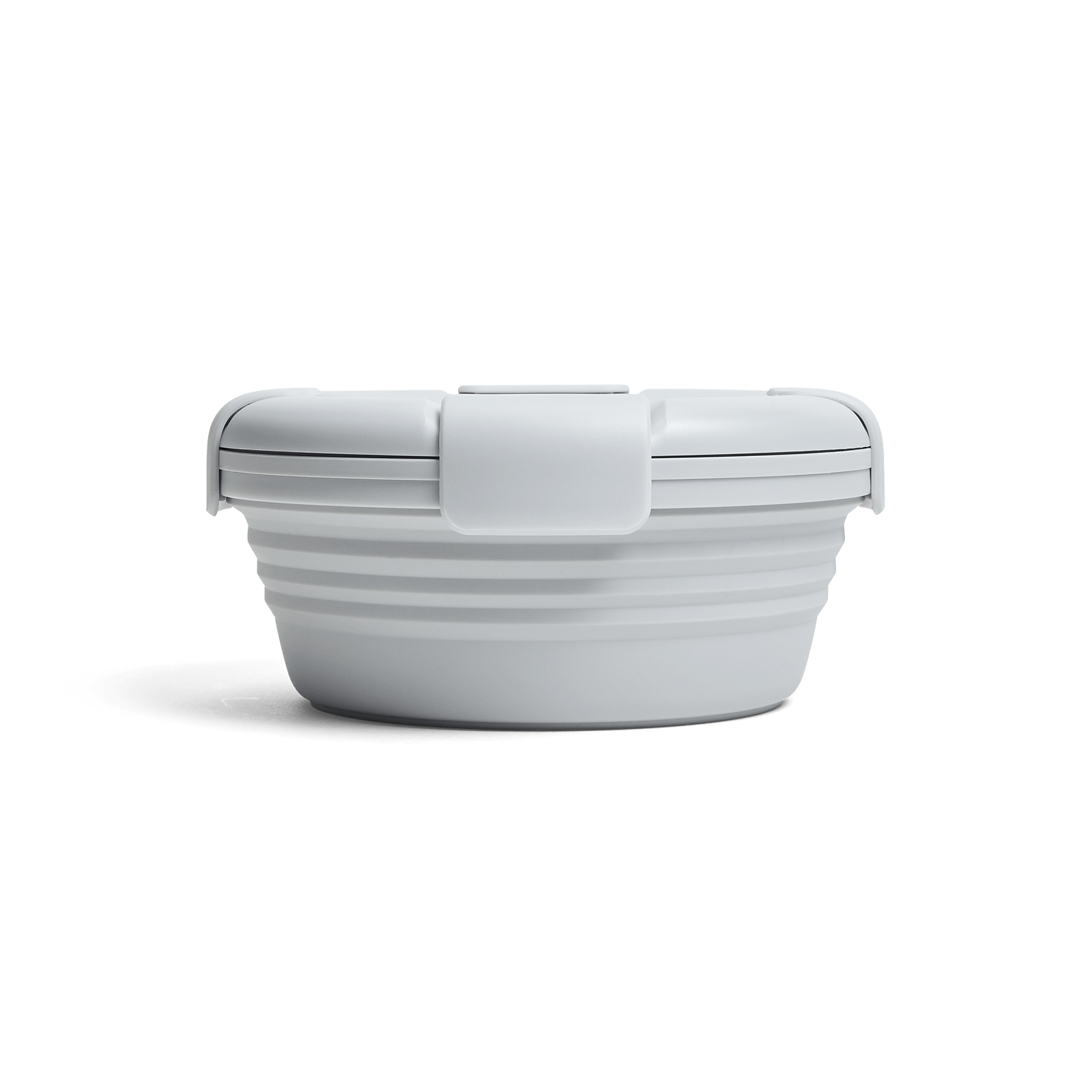 Stojo Bowl gjenbruksbolle i silikon, 1065 ml, i fargen Cashemere, grå, fra LessTrash.