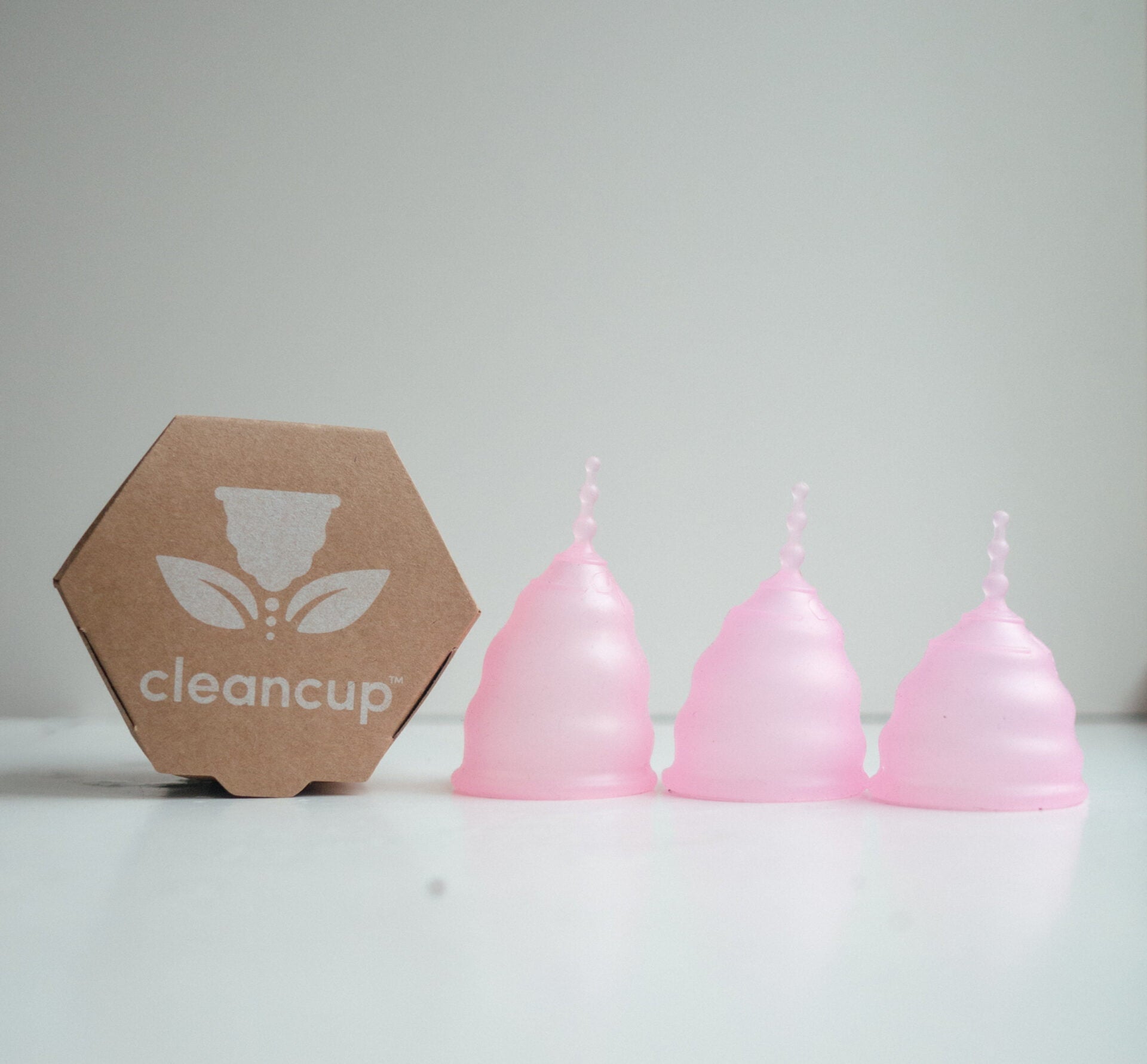 CleanCup small medium large lesstrash menskopp
