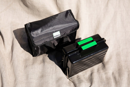 Less Trash minigrill med varmebestandig bag