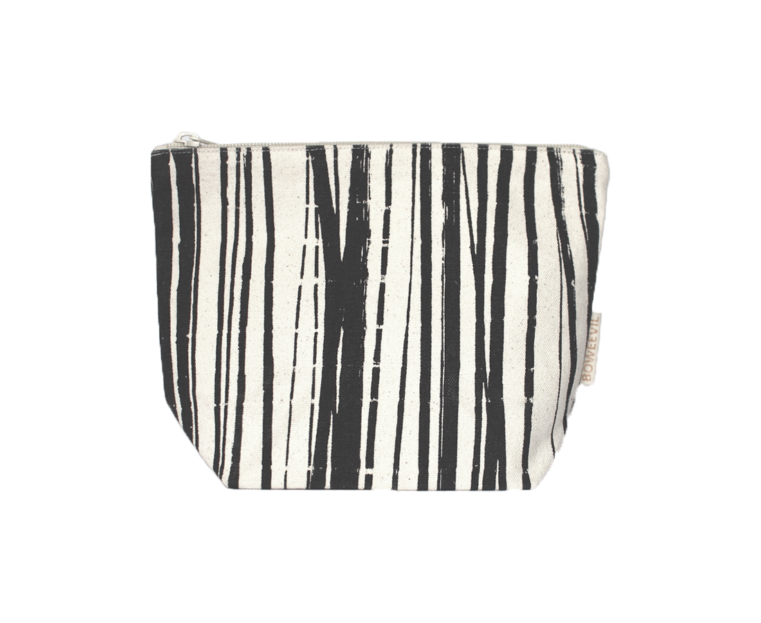 Make-up bag, Wrapping stripes