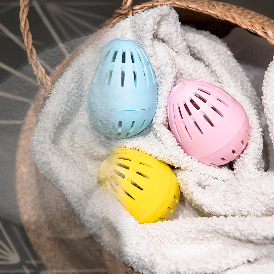 Med sin påfyllbare og holdbare design, vil vaskemaskin-egg med naturlige mineraler spare deg for tid og penger